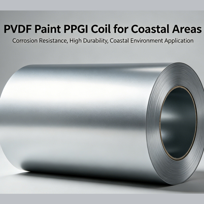 கடலோரப் பகுதிகளுக்கு PVDF பெயிண்ட் PPGI சுருள்